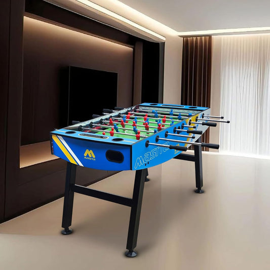Masita Competition Series  Foosball Table | Indoor Sports Game Table | 2-4 Player Soccer Table Game | 3 Black & white balls 1 Screw Driver