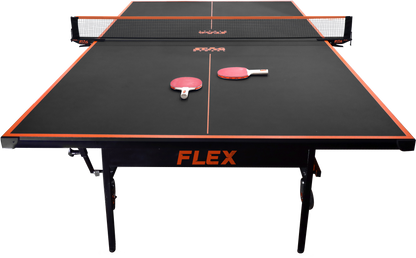 STAG GLOBAL Flex Series  Table Tennis  TT Table | Thickness 16,19,22,25 mm with 2 TT Rackets, 6 Balls, 1 Table Cover & Clamp Net