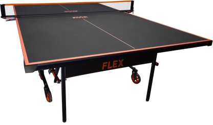 STAG GLOBAL Flex Series  Table Tennis  TT Table | Thickness 16,19,22,25 mm with 2 TT Rackets, 6 Balls, 1 Table Cover & Clamp Net