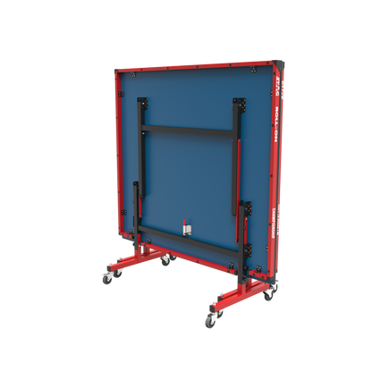 STAG GLOBAL Championship Roll-On Table Tennis  TT Table – 22mm Top Thickness with 2 TT Rackets, 6 Balls, 1 Table Cover & Clamp Net