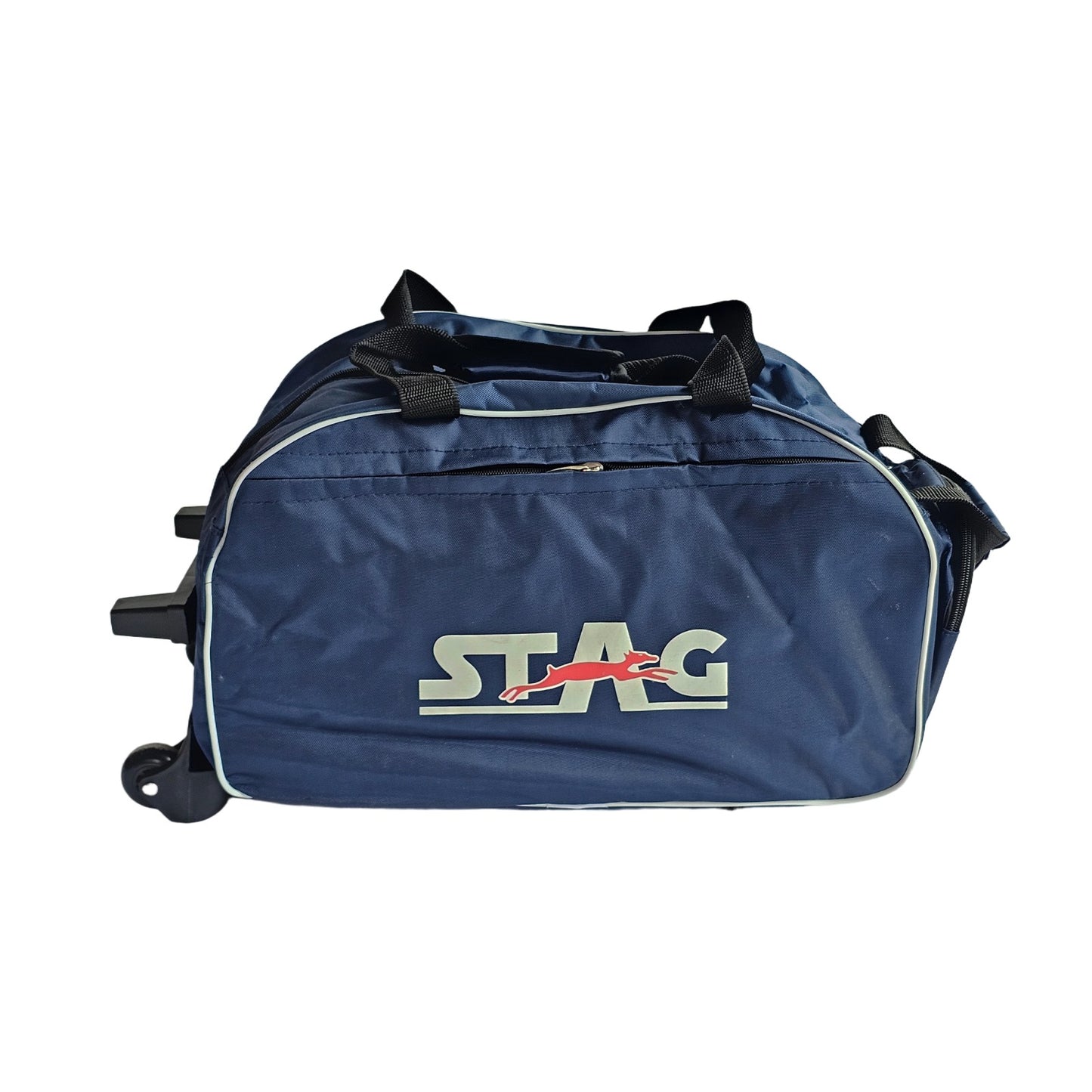 STAG GLOBAL Limited Italia Edition Sports Trolley Bag – Premium Travel & Gym Bag with Wheels, Telescopic Handle & Extra Storage