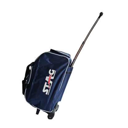 STAG GLOBAL Limited Italia Edition Sports Trolley Bag – Premium Travel & Gym Bag with Wheels, Telescopic Handle & Extra Storage