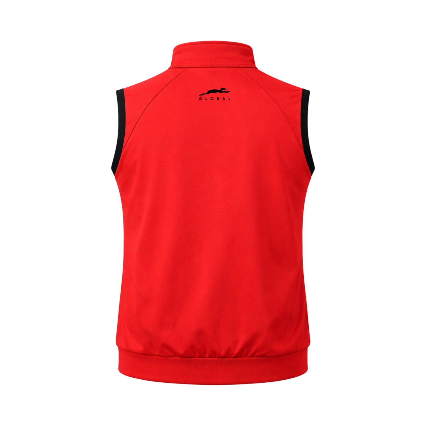 STAG GLOBAL Apex Men’s Sleeveless Track Jacket | Athletic Fit | Professional Sports & Training Vest | Smooth Zip Closure