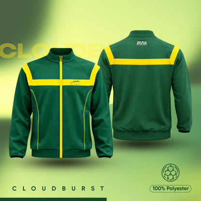 STAG GLOBAL Cloudburst Athletic Jacket | Lightweight 100% Polyester | Training & Casual Wear
