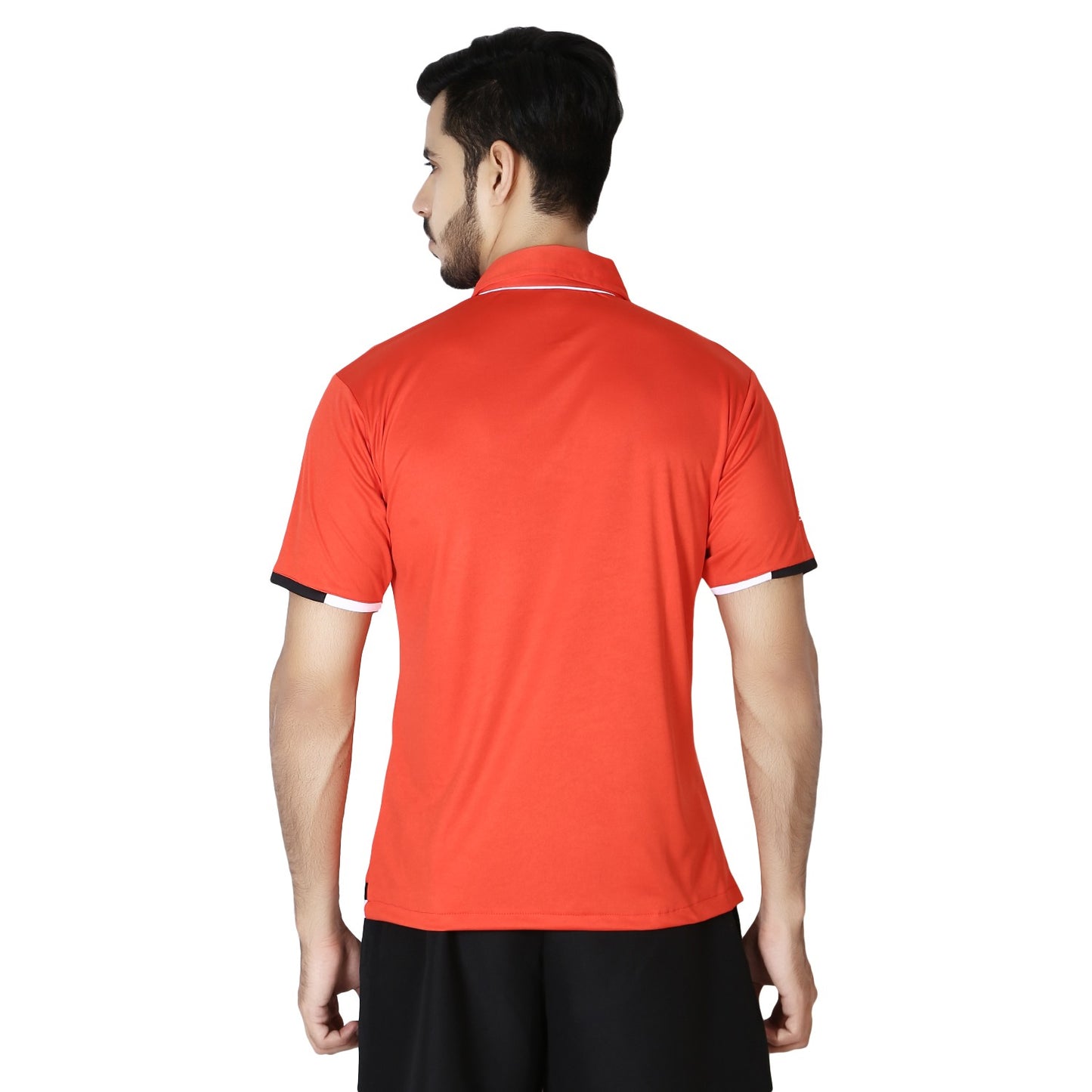 STAG  GLOBAL Rapid  Men's Solid Athletic fit Polo T-Shirt | Solid Sportswear for Active & Casual Use