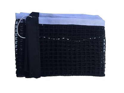 STAG GLOBAL Expert Cotton  Table Tennis Net & Post Set | Quick Easy Setup |  Cotton Mesh Net | Indoor & Outdoor Compatible on Standard Size Table
