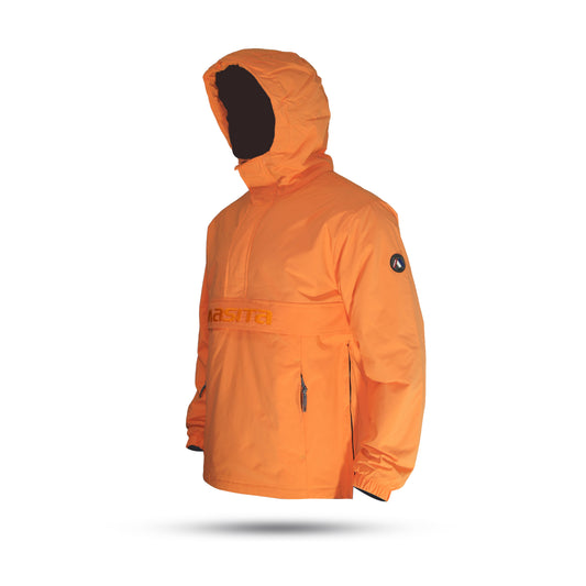 Masita Orange Regular Fit Hooded Jacket