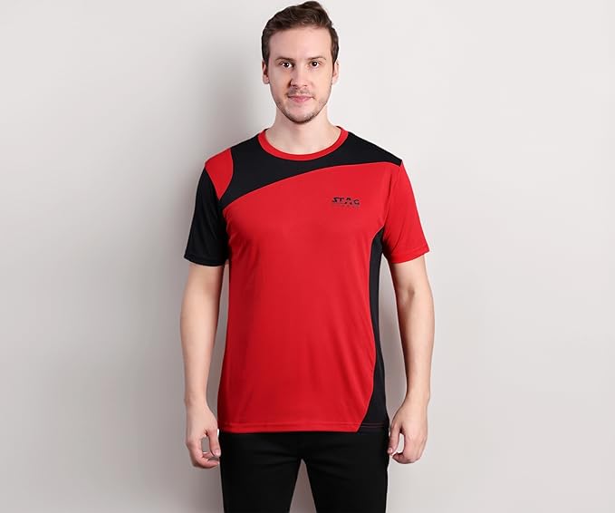 STAG GLOBAL  Winger  Men's Polo T-Shirt – 100% Polyster | Breathable and Comfortable Sportswear