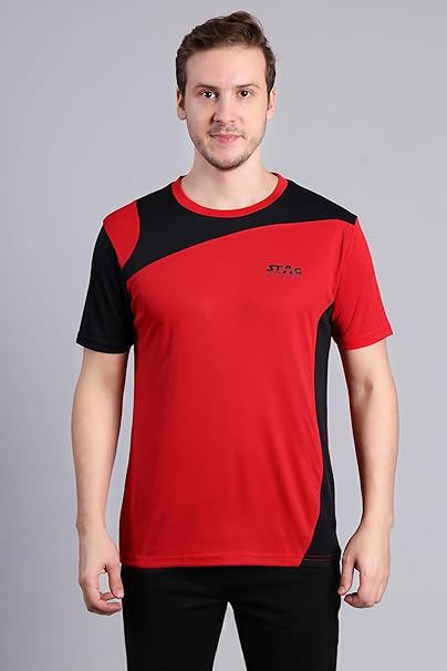 STAG GLOBAL  Winger  Men's Polo T-Shirt – 100% Polyster | Breathable and Comfortable Sportswear
