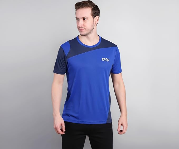 STAG GLOBAL  Winger  Men's Polo T-Shirt – 100% Polyster | Breathable and Comfortable Sportswear