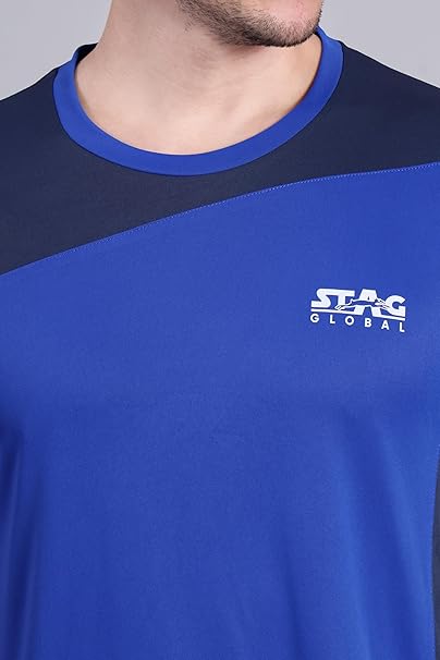 STAG GLOBAL  Winger  Men's Polo T-Shirt – 100% Polyster | Breathable and Comfortable Sportswear
