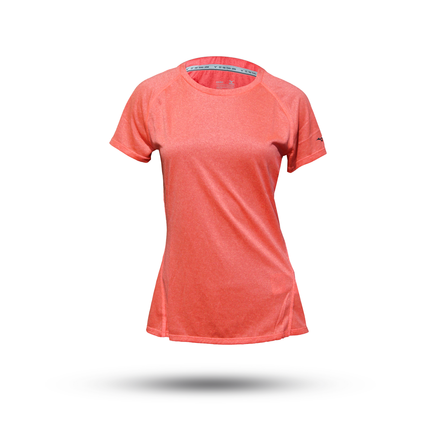 Mizuno Regular Woman Fit T-Shirt Dry Lite Inspire (Fiery Coral) (Model :J2GA420660)