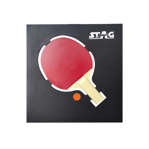 STAG GLOBAL Black Table Tennis Umpire Table | Durable & Professional Match Setup | Premium Quality, Black Finish