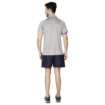 Stag Regular Fit T-Shirt (Model: Sharp/ Light Grey)