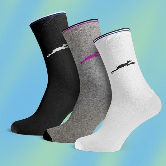 STAG GLOBAL Premium Ankle Socks for Men's and Woman | Official Socks for Summer | Breathable Comfort | Ultra Soft | Pack of 3  (WHITE/GREY/BLACK)