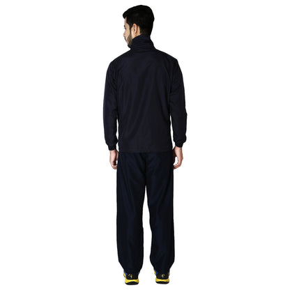 STAG Men's Tracksuit (Model : Platinum/ Navy Blue)