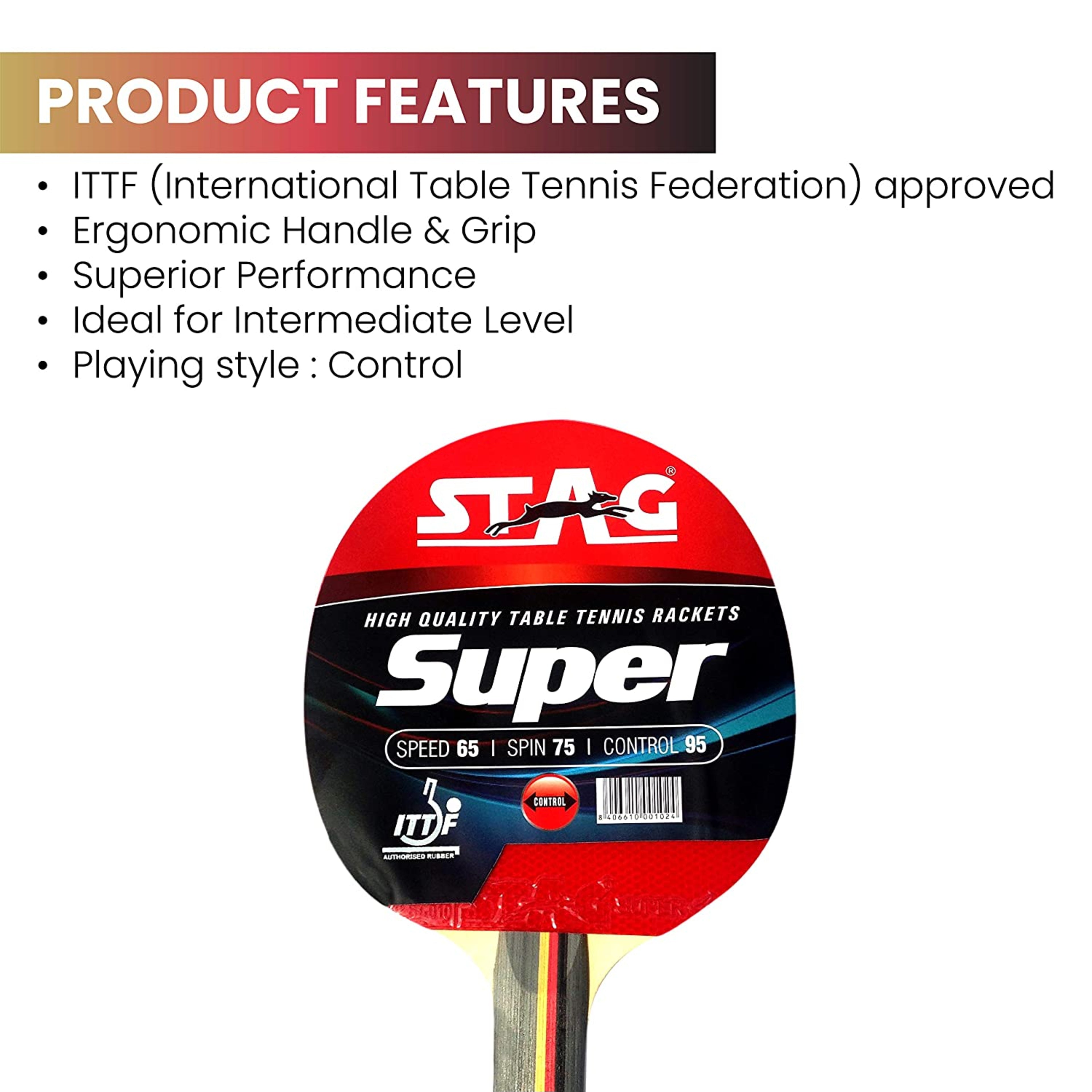 Stag Super Table Tennis Rackets – Stag Global