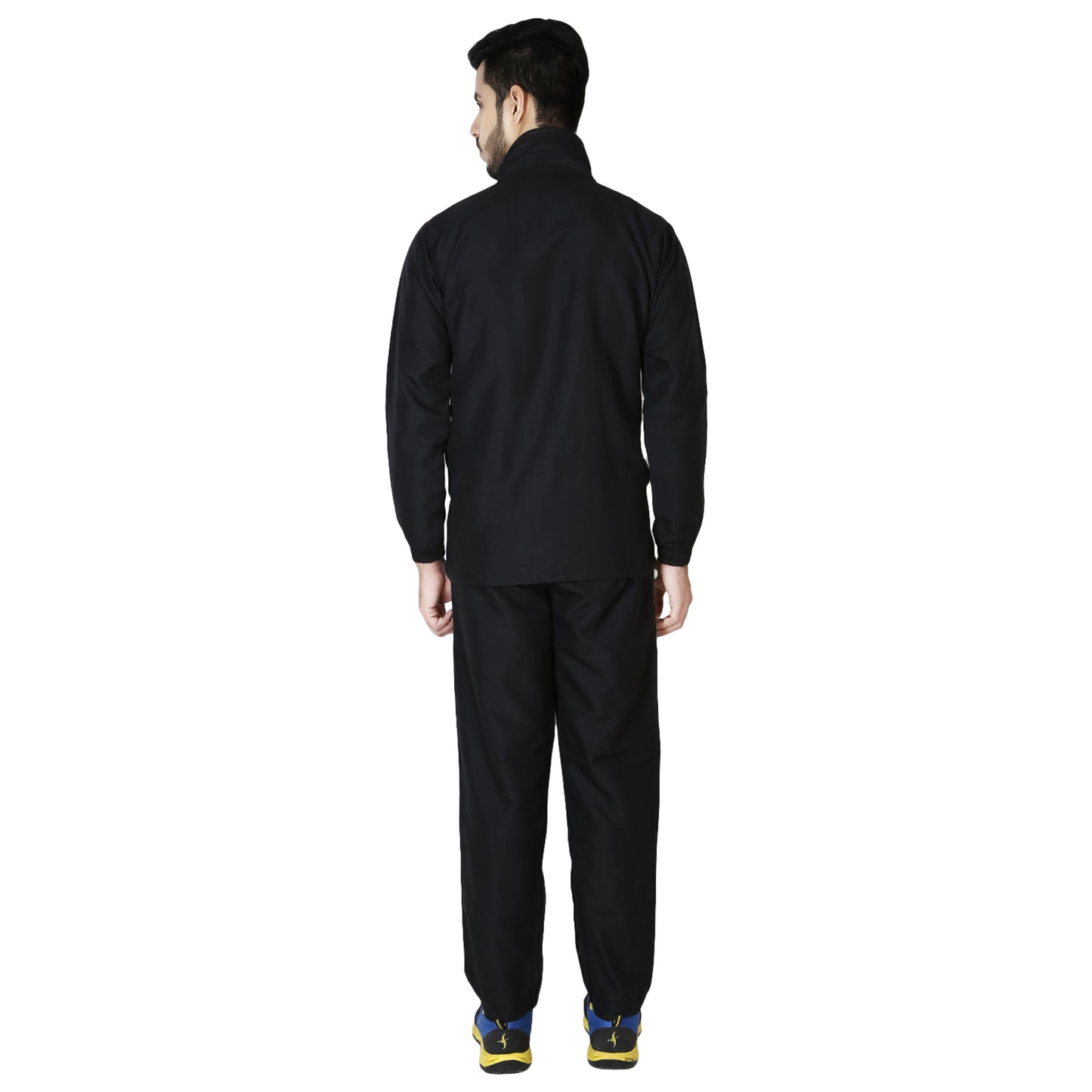 STAG Men's Tracksuit (Model : Platinum Black Orange)