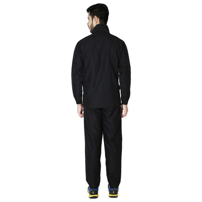 STAG Men's Tracksuit (Model : Platinum Black Orange)