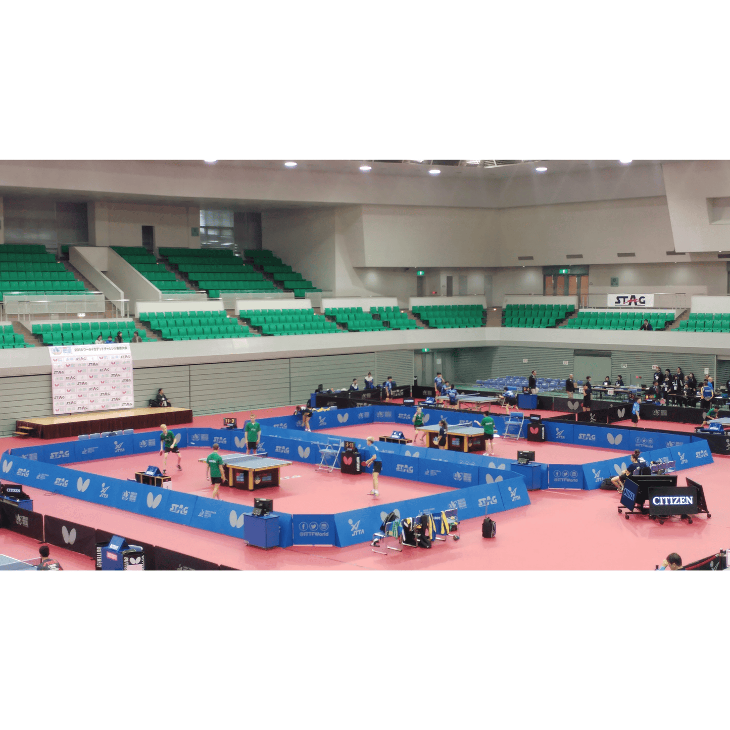 Stag Table Tennis Pyramid Surround Arena